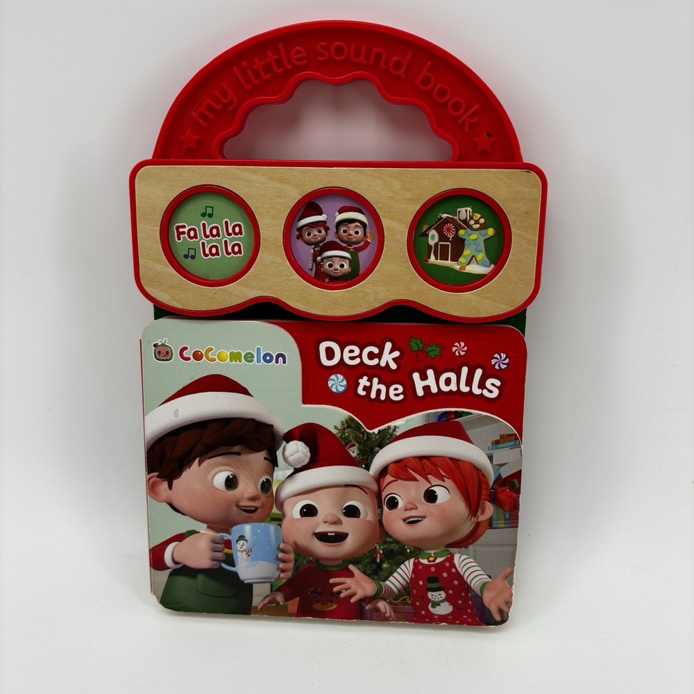 CoComelon Deck the Halls by Rose Nestling (2022, Children's Board Books)
